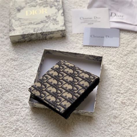 dior mens waller|christian dior wallets men.